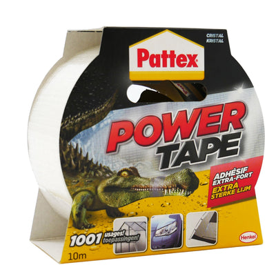 Pattex - Klebeband Power e 50mmx10m transparent | 6 Stück
