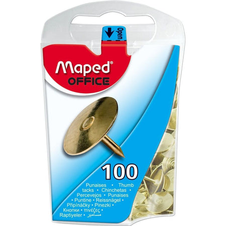Maped Office - Reißzwecken Messing 100 Stück