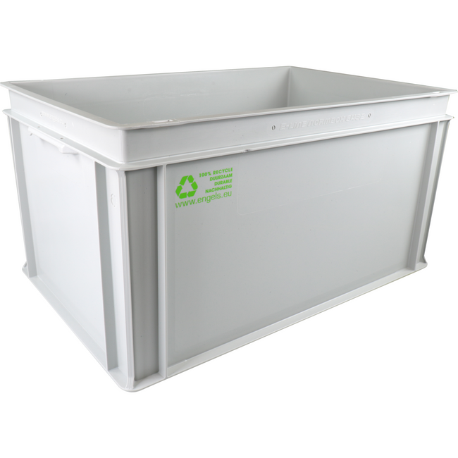 Klika - Bak | HDPE | geschlossener Griff | Transportbox | 600x400x325mm | Grau | 1 Stück