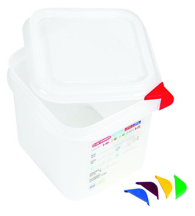 Araven -  Voedseldoos  gn 1/6 met deksel 2600 ml