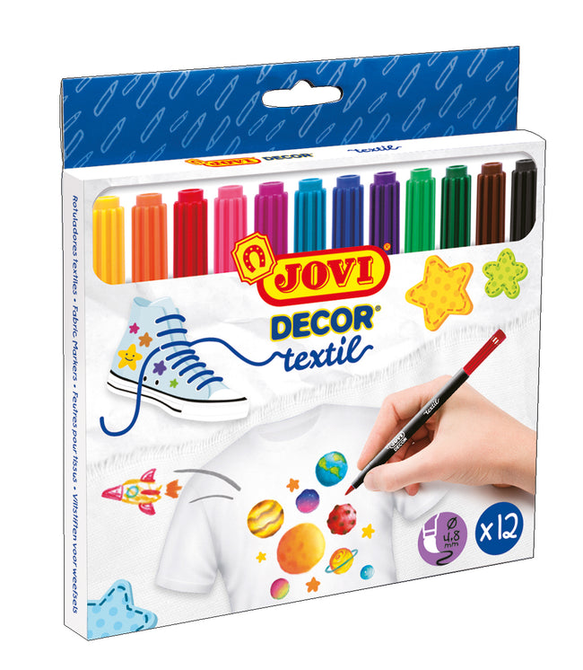 JOVI -  Textielstift  assorti