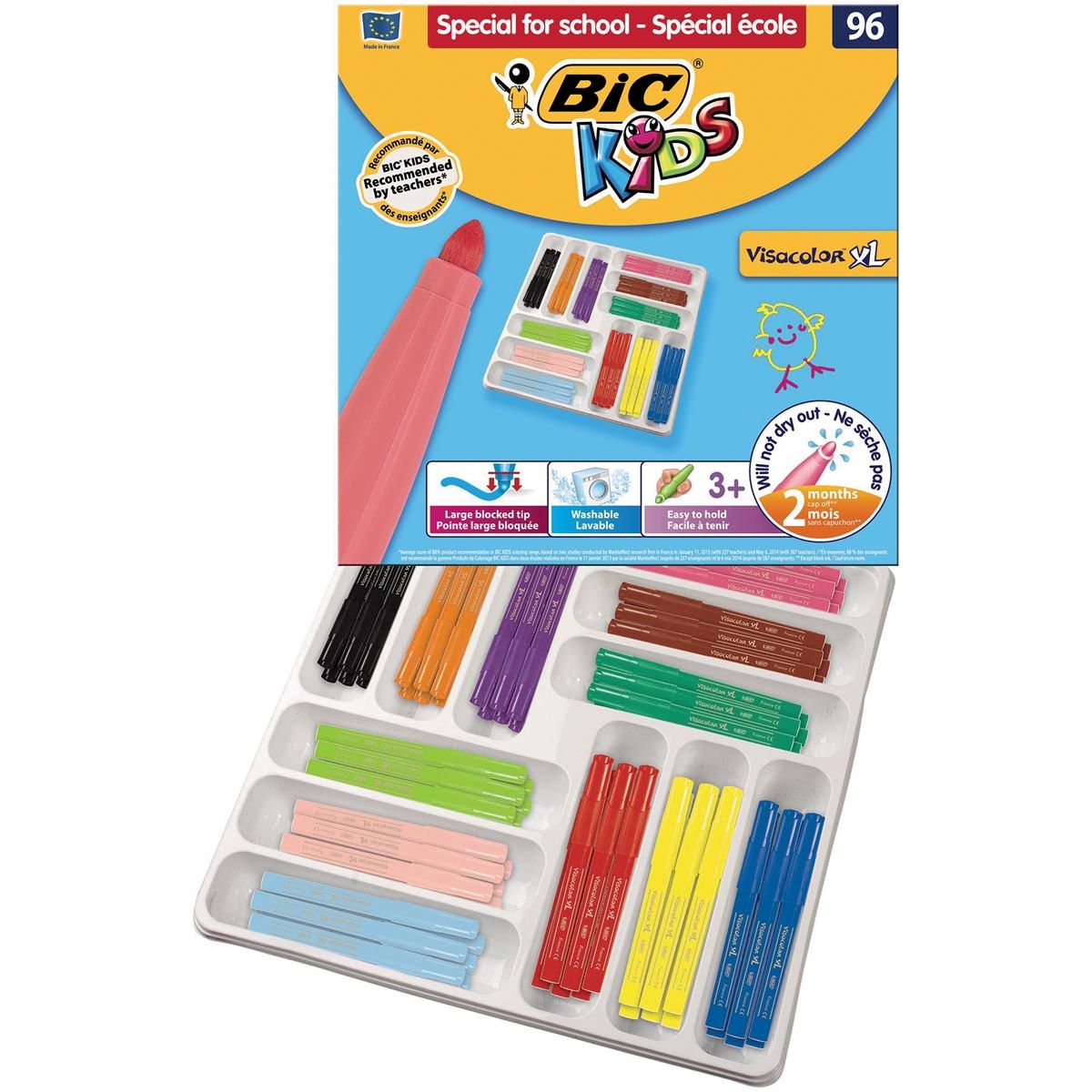 Bic Kids - Kinderfilzstift Visacolor XL