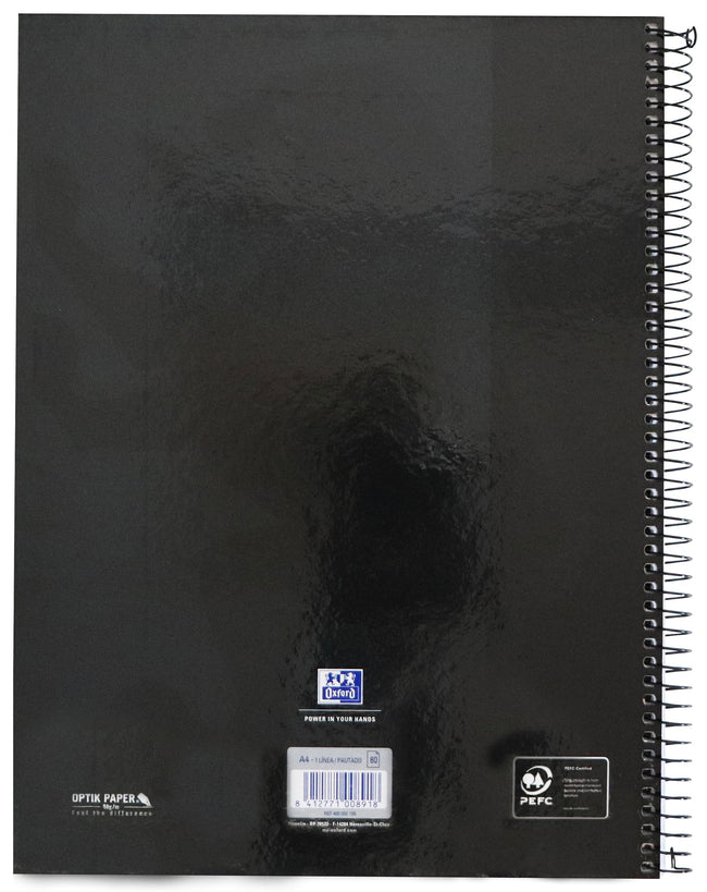 Oxford -  Notitieboek oxf classic europeanb a4+ lijn 160p zw