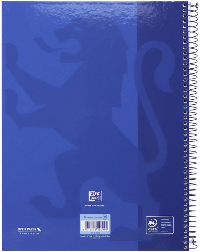 Oxford -  Notitieboek oxf classic europeanb a4+ lijn dbl | 5 stuks