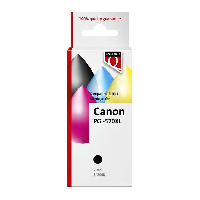 Quantore – Tintenpatronen-Alternative für PGI-570XL schwarz HC
