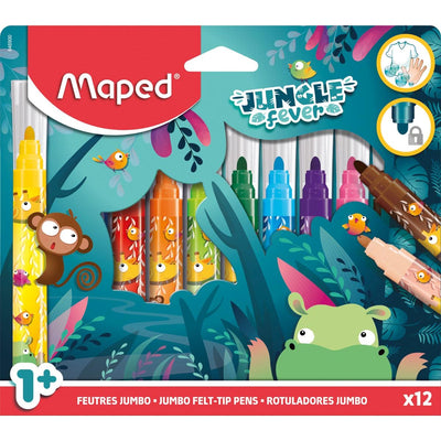 Maped - Filzstift Jungle Fever Set mit 12 Farben