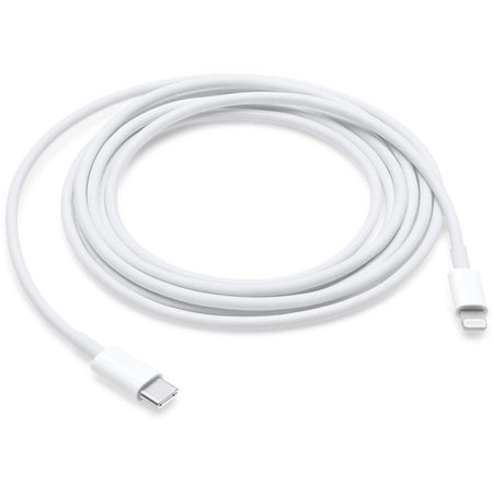 Apple - Kabel, Lightning (8-polig) auf USB-C, 2 m, weiß