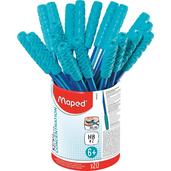 Maped -  Kidy Learn potlood Concentration, doos van 20 stuks