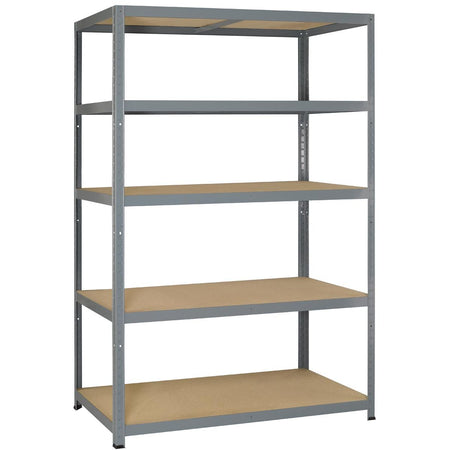 Avasco - Ein Regal Strong 265, ft 196 x 120 x 50 cm, 5 Fachböden, verzinkt
