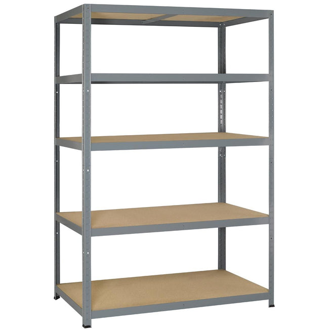 Avasco - Ein Regal Strong 265, ft 196 x 120 x 50 cm, 5 Fachböden, verzinkt