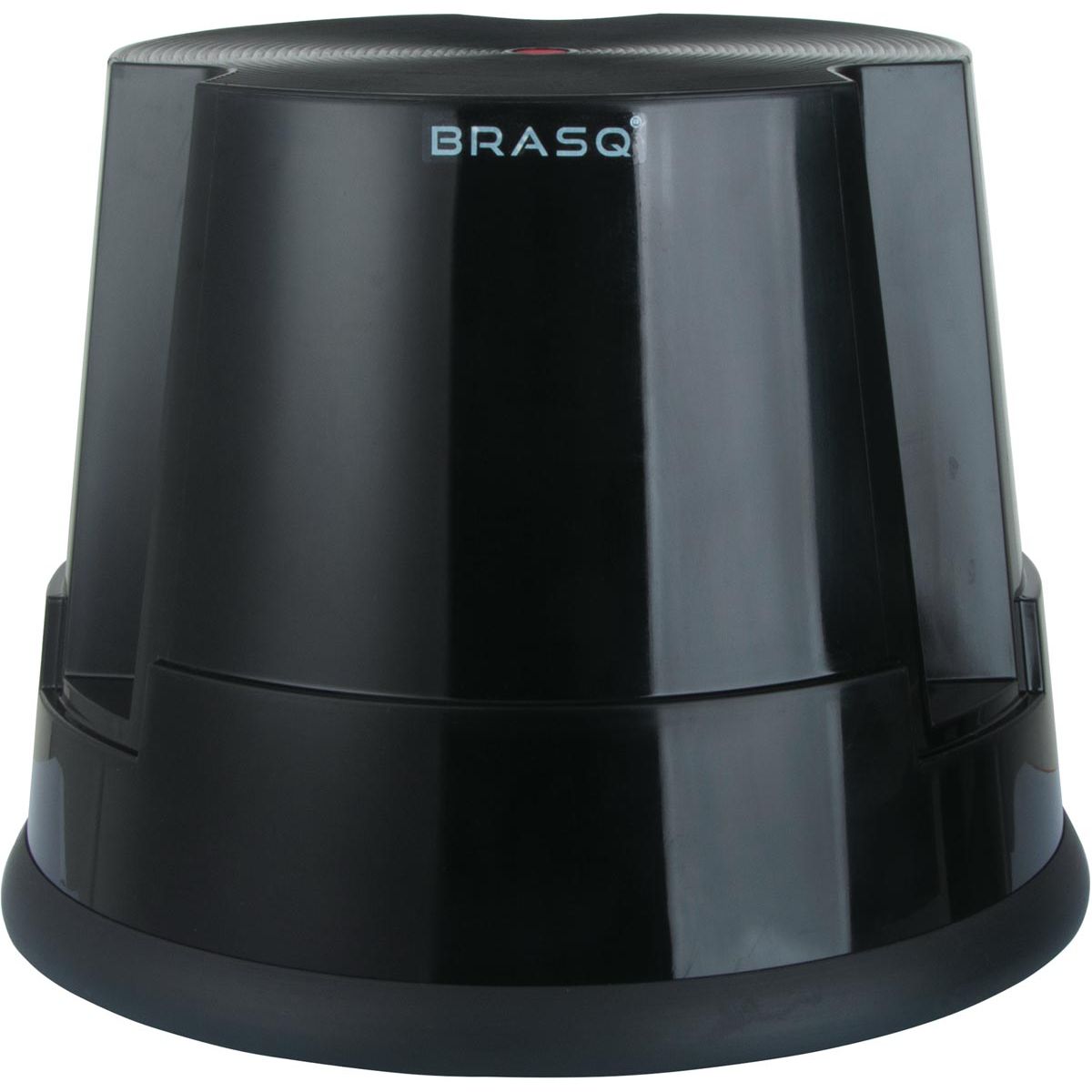 Brasq – Essential Rollhocker, aus Kunststoff, schwarz