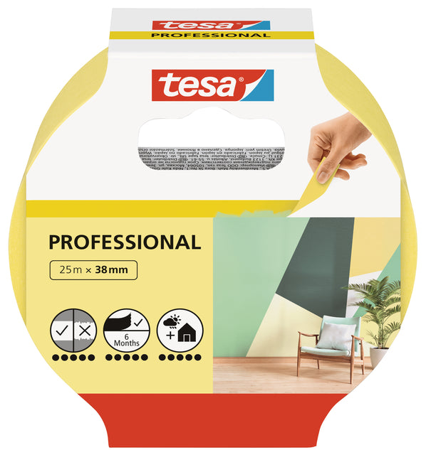 Abgerufenes Band Tesa Professional 38 mmx25m | 8 Stücke
