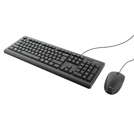 Trust – Primo-Tastatur und -Maus, Azerty