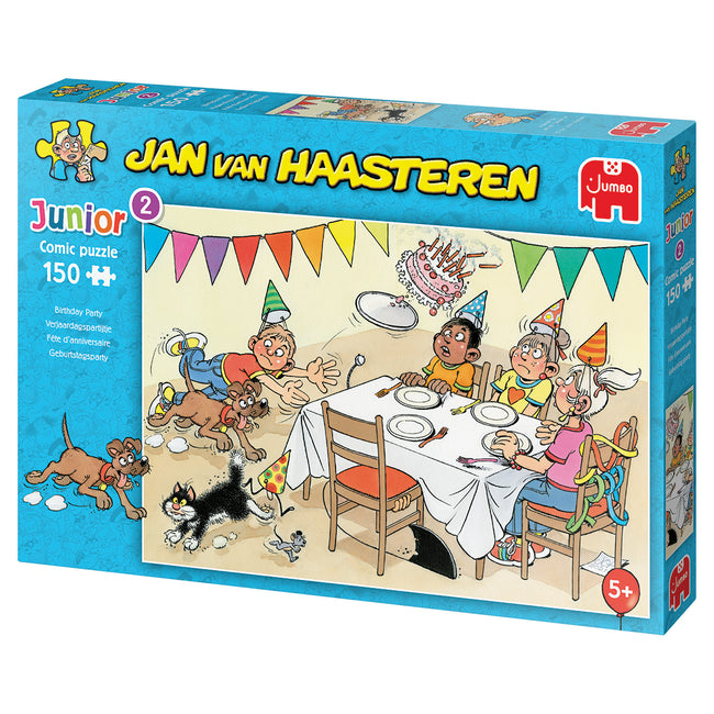 Jan van Haasteren -  Junior Verjaardagspartijtje 150 stukjes Kinderpuzzel