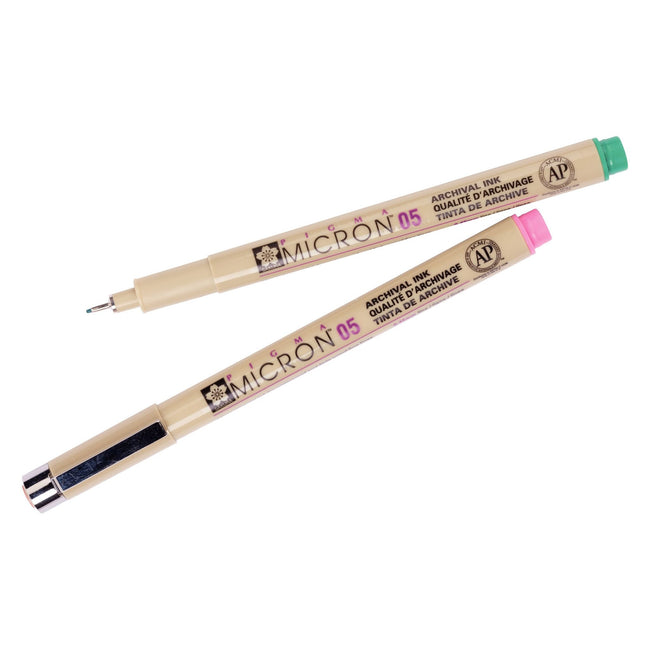 Sakura -  Fineliner pigma micron 05 0.45mm 9 kleuren | 6 stuks