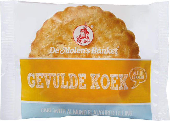 De Molen -  Gevulde Koek, individueel verpakt, 50 g