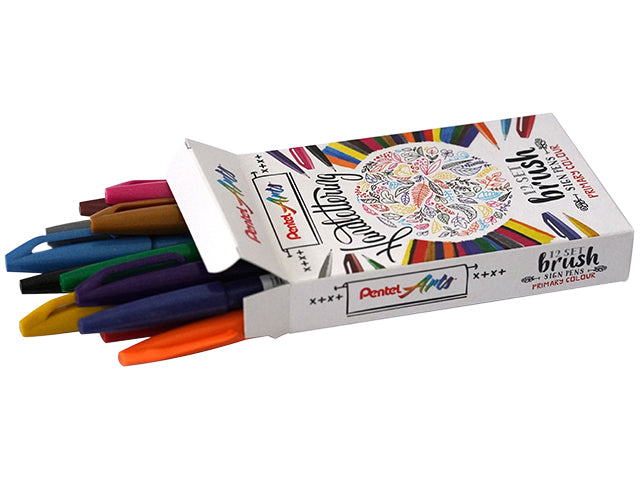 Pentel -  Brushpen  ses15c sign standaardkl ass