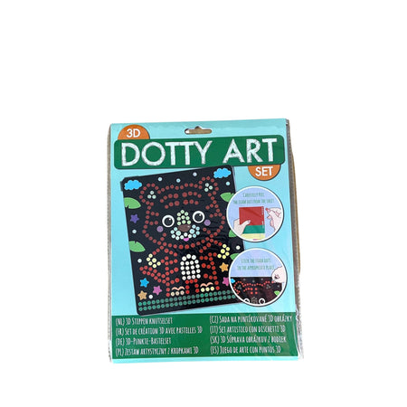 Office -  Knutselset 3d dotty art assorti | 12 stuks