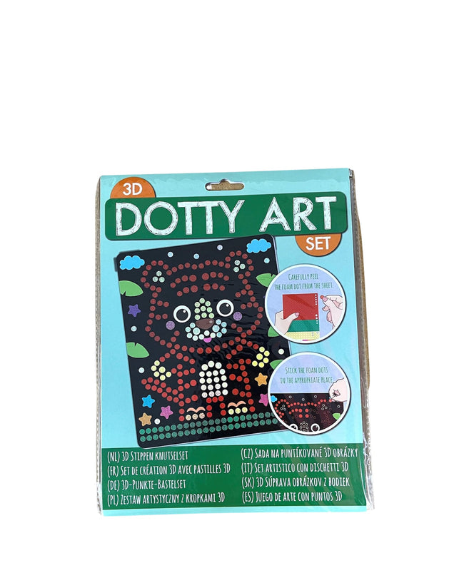 Office -  Knutselset 3d dotty art assorti | 48 stuks