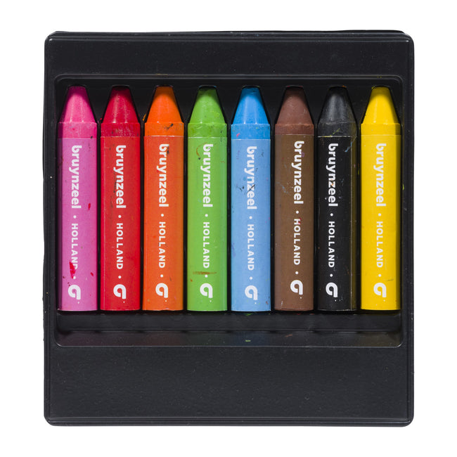 Bruynzeel -  Waskrijt  kids pocoyo 8st assorti