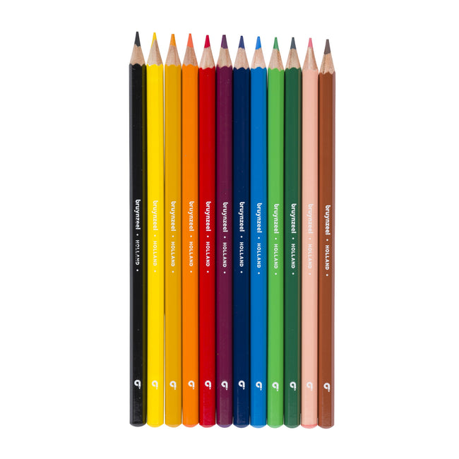 Bruynzeel -  Kleurpotlood  kids 12st assorti | 12 stuks