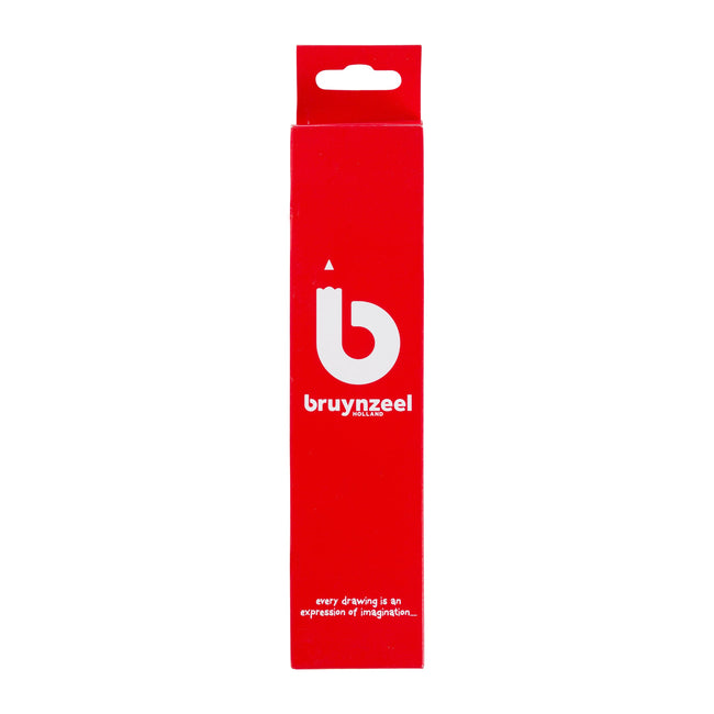 Bruynzeel -  Potlood  burotek hb met gum