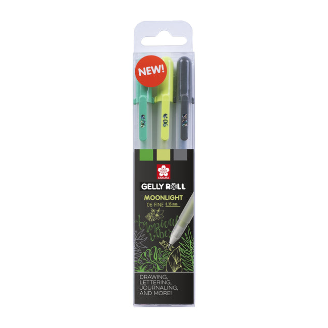 Sakura -  Gelschrijver gelly roll moonlight botanic | 6 stuks