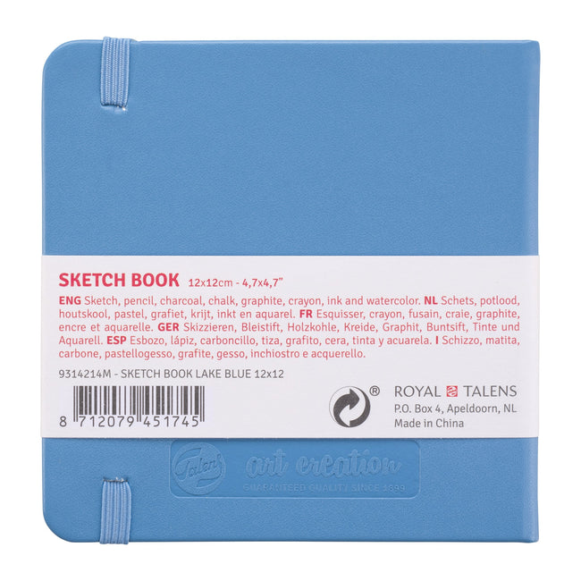 Talens Art Creation -  Schetsboek art creation 120x120mm blauw | 5 stuks