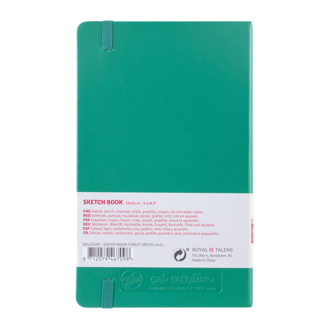 Talens Art Creation -  Schetsboek art creation 130x210mm woudgroen