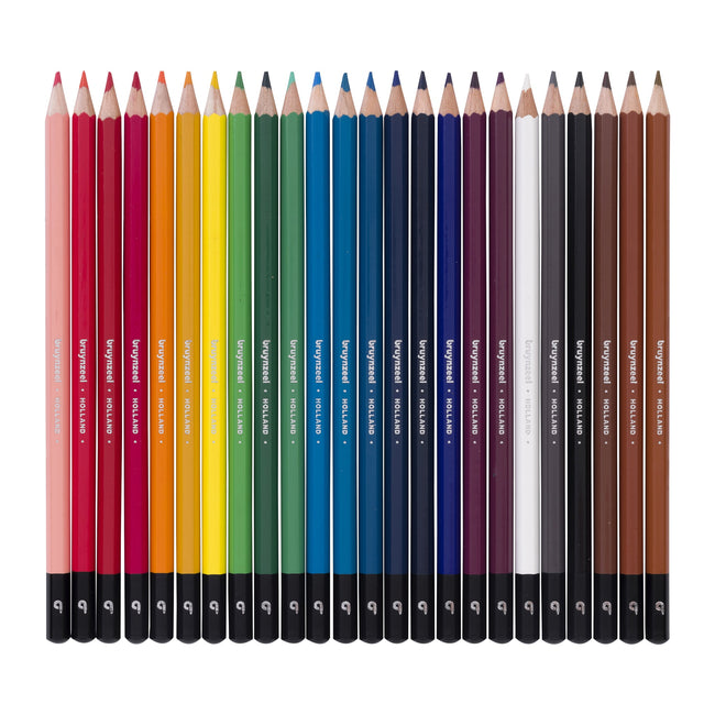 Bruynzeel -  Kleurpotlood  blik 24st assorti