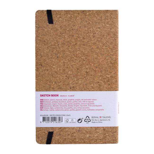 Talens Art Creation -  Schetsboek art creation 130x210mm kurk | 5 stuks
