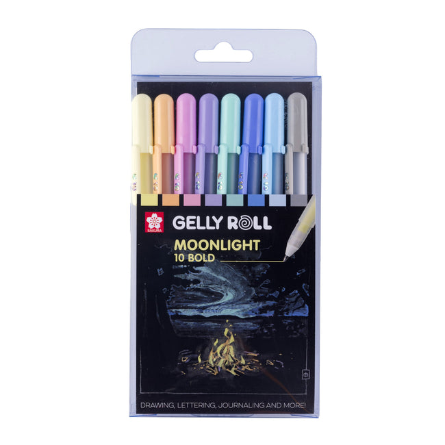 Sakura -  Gelschrijver gelly roll moonlight 10 pastel