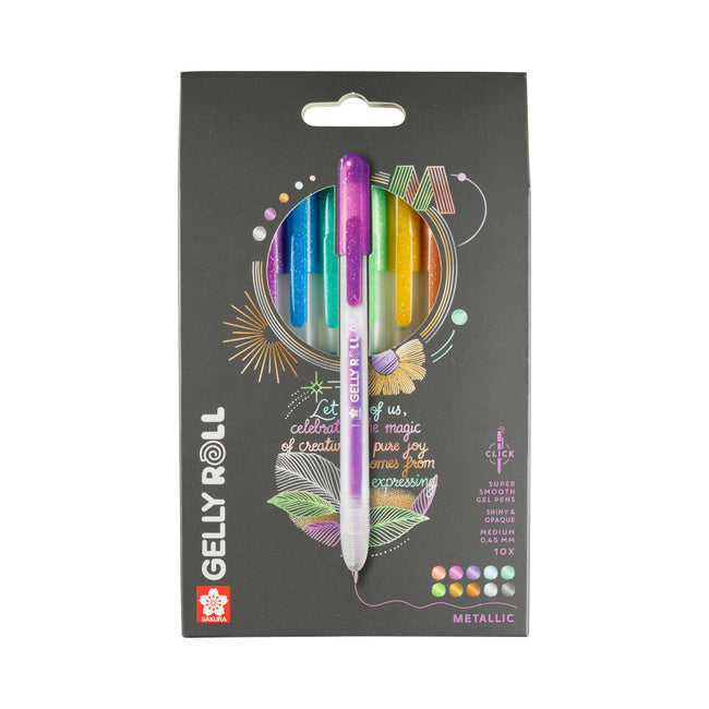 Sakura -  Gelschrijver gelly roll metallic 10 kleuren