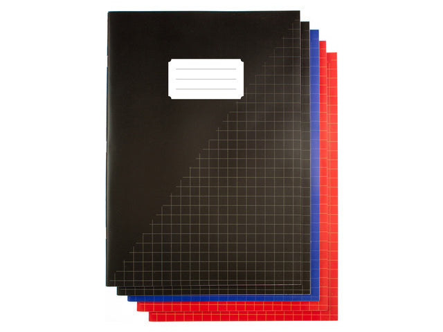 Kangaro -  Schrift  a4 ruit 10mm 80pag 60gr 5st ass