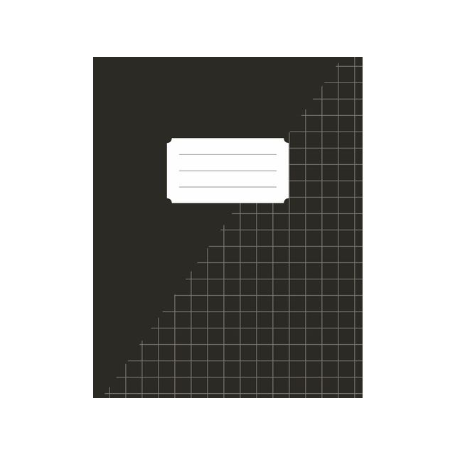 Kangaro -  Schrift  a5 ruit 10mm 80pag 60gr 10st zwart