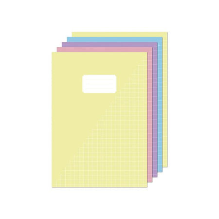 Kangaro -  Schrift  a4 ruit 10mm 80pag 60gr 5st pa ass