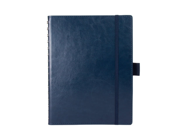 Multo -  Notitieboek  hannibal a5 kunstleder blauw