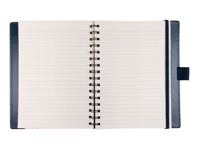 Multo -  Notitieboek  hannibal a5 kunstleder blauw