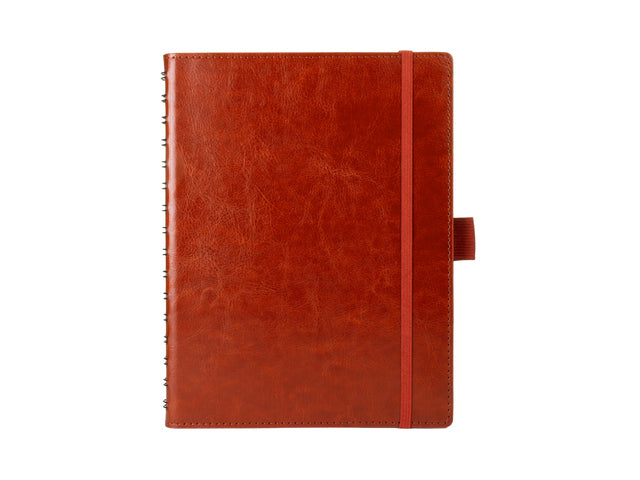 Multo -  Notitieboek  hannibal a5 kunstleder congnac