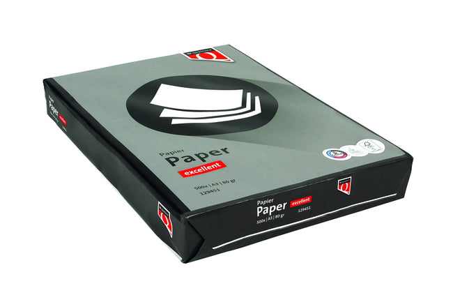 Quantore -  Kopieerpapier excellent a3 80gr wt | 5 stuks