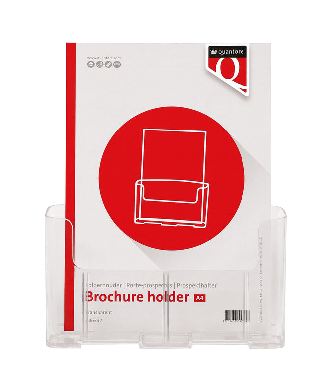 Quantore -  Folderhouder a4 transparant