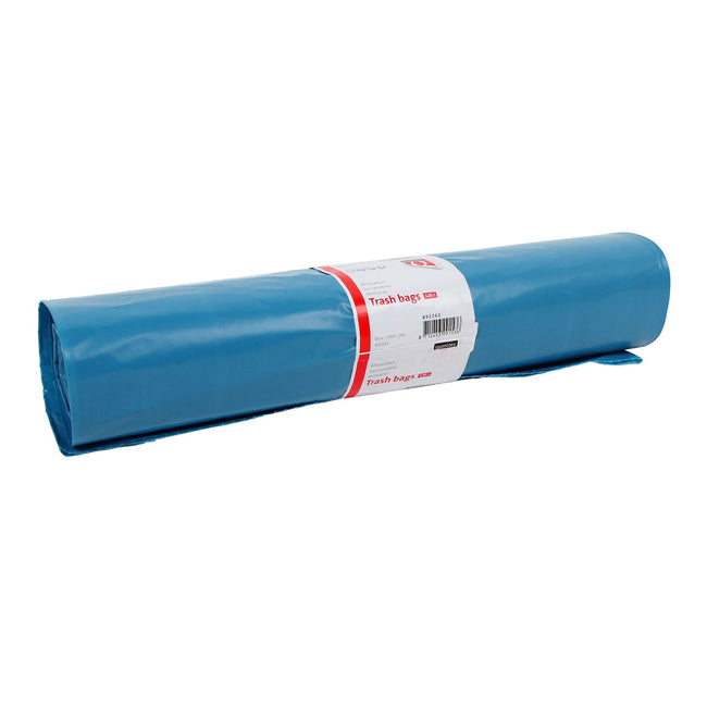 Quantore -  Afvalzak ldpe t60 70x110cm 120l blauw | 10 stuks