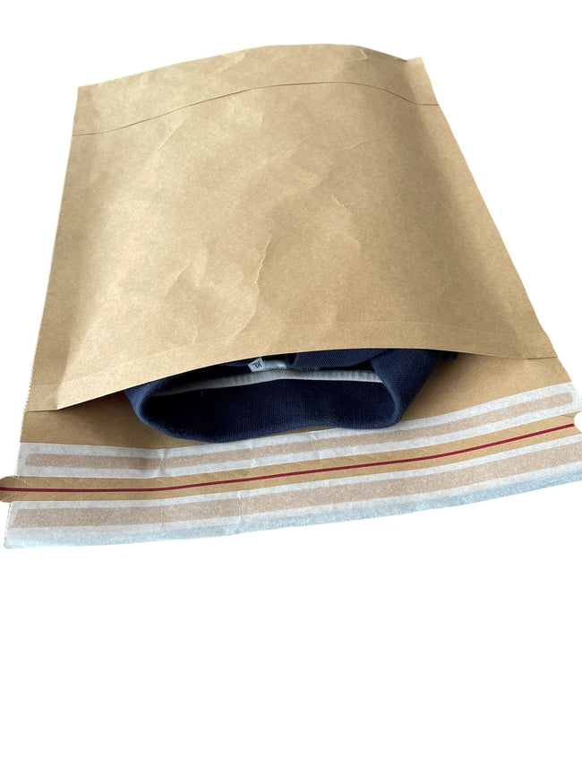 IEZZY -  Sendbag verzendverpakking 38/42x44 + 9.5cm bruin