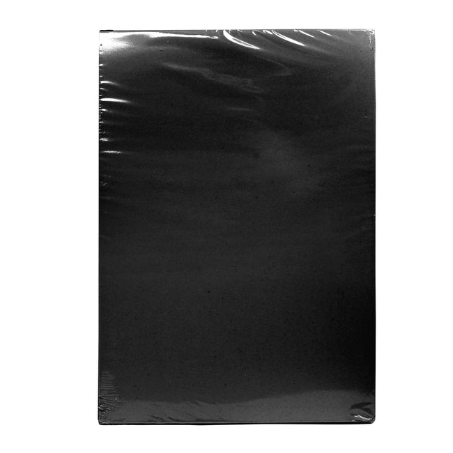 Quantore -  Voorblad a4 pp 300 micron zwart 100 stuks