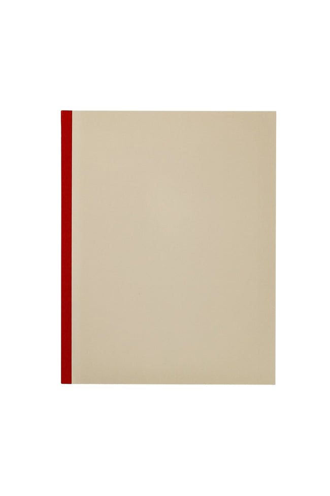 Quantore -  Kasboek qua 165x210mm 160blz 1 kolom rode rug ass