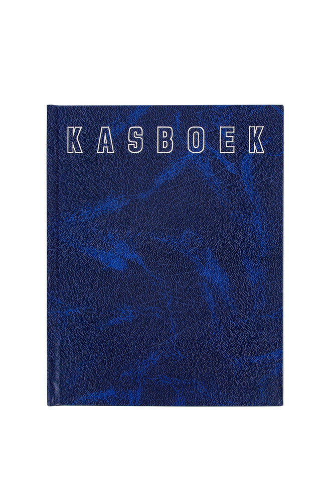 Quantore -  Kasboek qua 165x210mm 192blz 1 kolom blauw