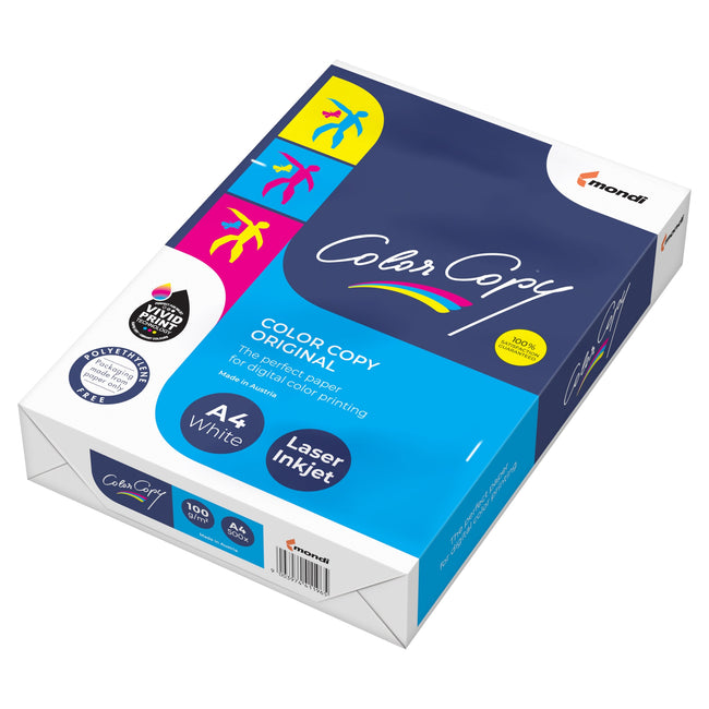 Color copy -  Laserpapier  a4 100gr wit | 5 stuks