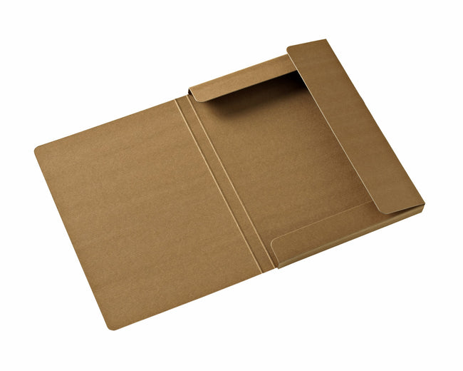 Djois -  Elastobox kraft line a4 3 kleppen br | 5 stuks