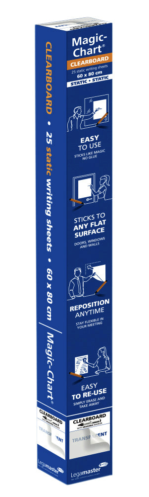 Legamaster -  Magic chart  whiteboard 600x800mm tr 25v