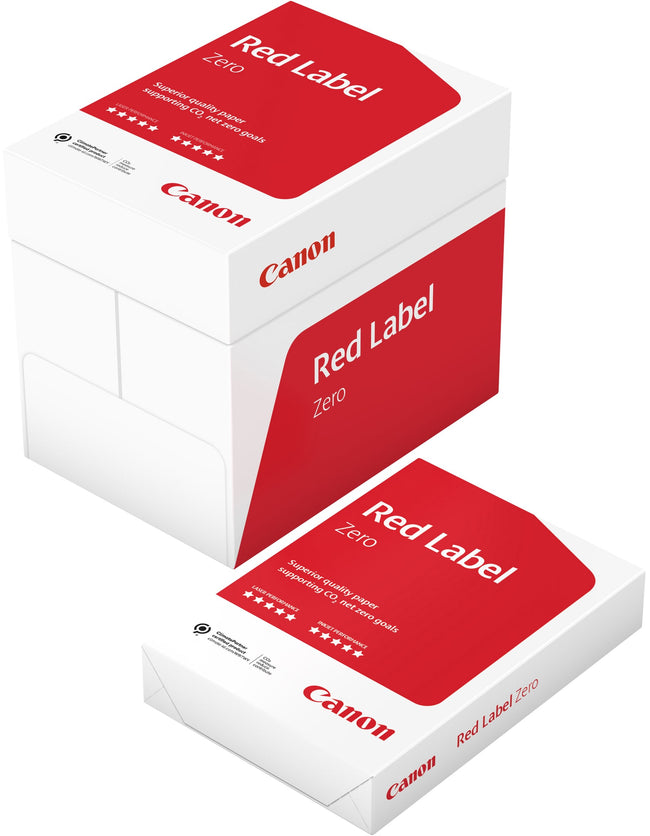 Canon -  Kopieerpapier red label zero a4 80 gr wit | 5 stuks